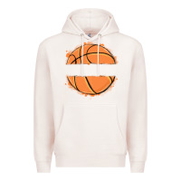 Pale Pink custom basketball Premium Hoodie - MaliasSmallBusiness