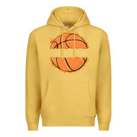 Antique Gold custom basketball Premium Hoodie - MaliasSmallBusiness