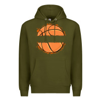Army Green custom basketball Premium Hoodie - MaliasSmallBusiness