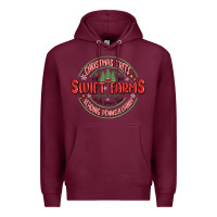 Burgundy Christmas swiftmas Premium Hoodie - MaliasSmallBusiness