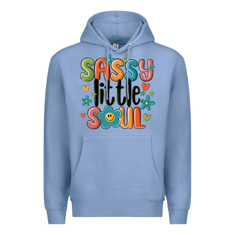 Sassy Little Soul Smiley Premium Hoodie by MaliasSmallBusiness | Teevron