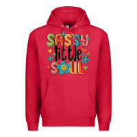 Cardinal sassy little soul smiley Premium Hoodie - MaliasSmallBusiness