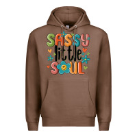 Chestnut sassy little soul smiley Premium Hoodie - MaliasSmallBusiness