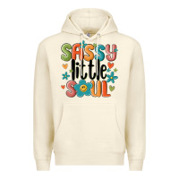 Sandshell sassy little soul smiley Premium Hoodie - MaliasSmallBusiness