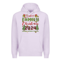 Lilac custom family christmas 2024 marking memories toge Premium Hoodie - MaliasSmallBusiness