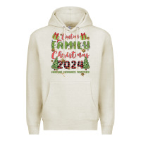 Oatmeal Heather custom family christmas 2024 marking memories toge Premium Hoodie - MaliasSmallBusiness