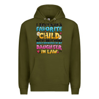 Army Green i don't have a favorite child Premium Hoodie - MaliasSmallBusiness