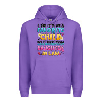 Purple i don't have a favorite child Premium Hoodie - MaliasSmallBusiness