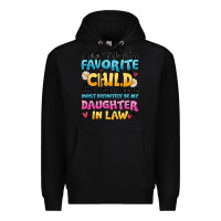 Black i don't have a favorite child Premium Hoodie - MaliasSmallBusiness