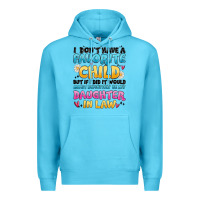 Ocean Blue i don't have a favorite child Premium Hoodie - MaliasSmallBusiness