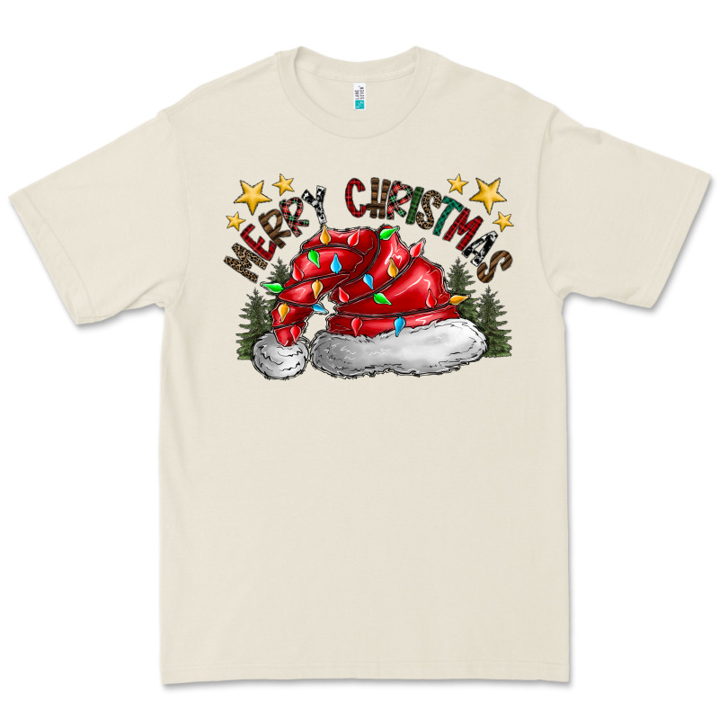 Merry Christmas Santa Premium Tee by CowhideDigitalArt | Teevron