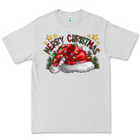 Dove Grey merry Christmas santa Premium Tee - CowhideDigitalArt