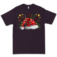 Plum merry Christmas santa Premium Tee - CowhideDigitalArt