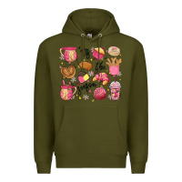 Army Green mexican christmas'tis the season Premium Hoodie - MaliasSmallBusiness