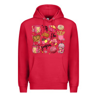 Cardinal mexican christmas'tis the season Premium Hoodie - MaliasSmallBusiness