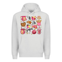Dove Grey mexican christmas'tis the season Premium Hoodie - MaliasSmallBusiness