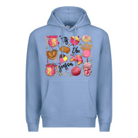 Colony Blue mexican christmas'tis the season Premium Hoodie - MaliasSmallBusiness