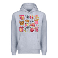 Heather Grey mexican christmas'tis the season Premium Hoodie - MaliasSmallBusiness