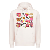 Pale Pink mexican christmas'tis the season Premium Hoodie - MaliasSmallBusiness