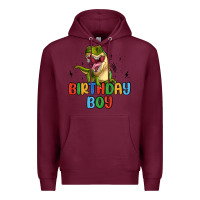 Burgundy birthday boy Premium Hoodie - MaliasSmallBusiness