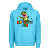 Ocean Blue birthday boy Premium Hoodie - MaliasSmallBusiness