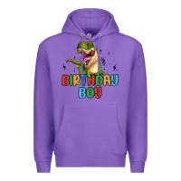 Purple birthday boy Premium Hoodie - MaliasSmallBusiness