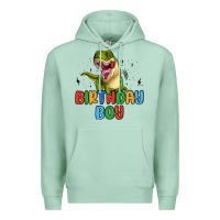 Seafoam birthday boy Premium Hoodie - MaliasSmallBusiness