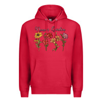 Cardinal nana's garden Premium Hoodie - MaliasSmallBusiness
