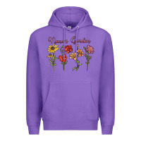 Purple nana's garden Premium Hoodie - MaliasSmallBusiness