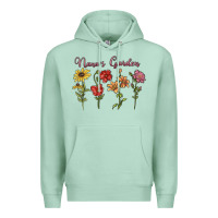Seafoam nana's garden Premium Hoodie - MaliasSmallBusiness