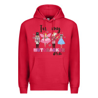 Cardinal in my nutcracker era Premium Hoodie - MaliasSmallBusiness