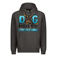 Smoke dog kisses fix everything Premium Hoodie - MaliasSmallBusiness
