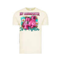 Vintage Arctic Breast Cancer my Goddaughter is a fighter Vintage Tee - Artiststas