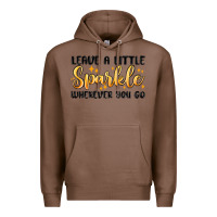 Chestnut leave a little sparkle wherever you go Premium Hoodie - MaliasSmallBusiness