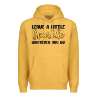 Mustard leave a little sparkle wherever you go Premium Hoodie - MaliasSmallBusiness