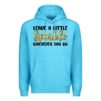Ocean Blue leave a little sparkle wherever you go Premium Hoodie - MaliasSmallBusiness