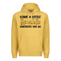Antique Gold leave a little sparkle wherever you go Premium Hoodie - MaliasSmallBusiness