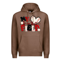 Chestnut my heart is on that field baseball Premium Hoodie - MaliasSmallBusiness