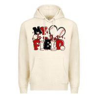 Tofu my heart is on that field baseball Premium Hoodie - MaliasSmallBusiness