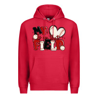 Cardinal my heart is on that field baseball Premium Hoodie - MaliasSmallBusiness