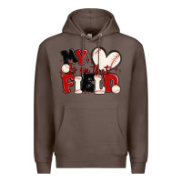 Coffee my heart is on that field baseball Premium Hoodie - MaliasSmallBusiness