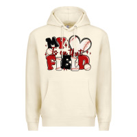 Sandshell my heart is on that field baseball Premium Hoodie - MaliasSmallBusiness