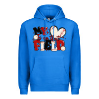 True Royal my heart is on that field baseball Premium Hoodie - MaliasSmallBusiness