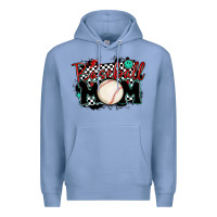 Colony Blue baseball mom Premium Hoodie - MaliasSmallBusiness