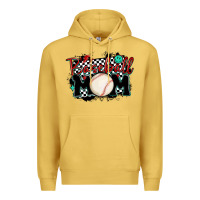Antique Gold baseball mom Premium Hoodie - MaliasSmallBusiness