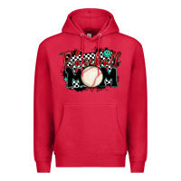 Cardinal baseball mom Premium Hoodie - MaliasSmallBusiness