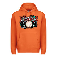 Carrot baseball mom Premium Hoodie - MaliasSmallBusiness