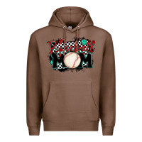 Chestnut baseball mom Premium Hoodie - MaliasSmallBusiness