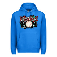 True Royal baseball mom Premium Hoodie - MaliasSmallBusiness