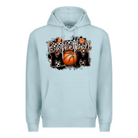 Blue Mist basketball mom Premium Hoodie - MaliasSmallBusiness